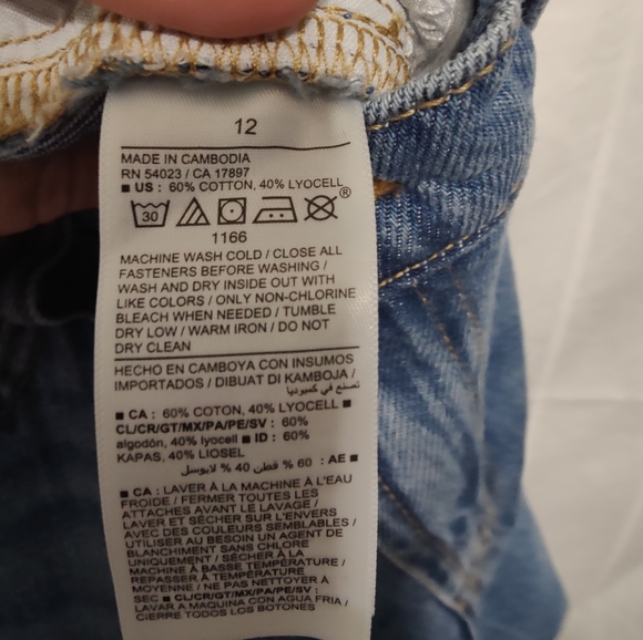 Mid-rise baggy loose jeans - Picture 6 of 7